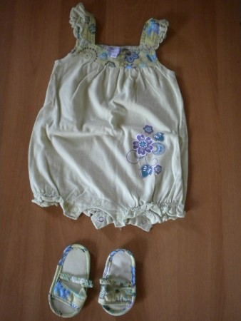 Barboteuse + pieds nus (REF 15V6)